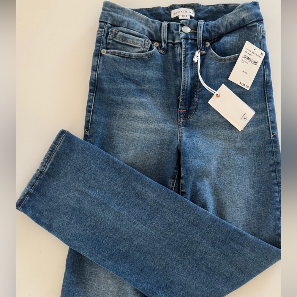 NWT 00-4 Good American Always Fits Good Legs Straight